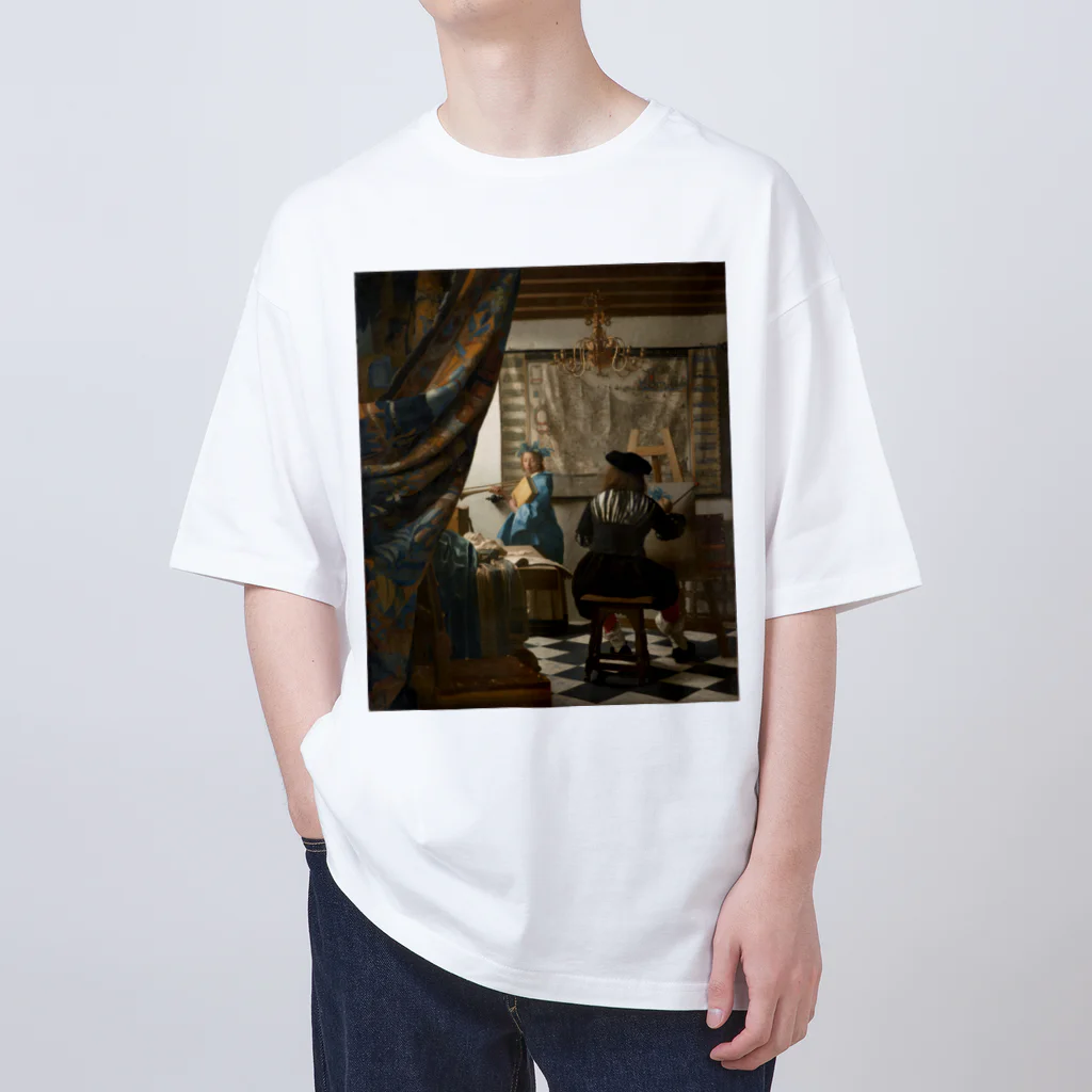 世界美術商店の絵画芸術 / The Art of Painting オーバーサイズTシャツ