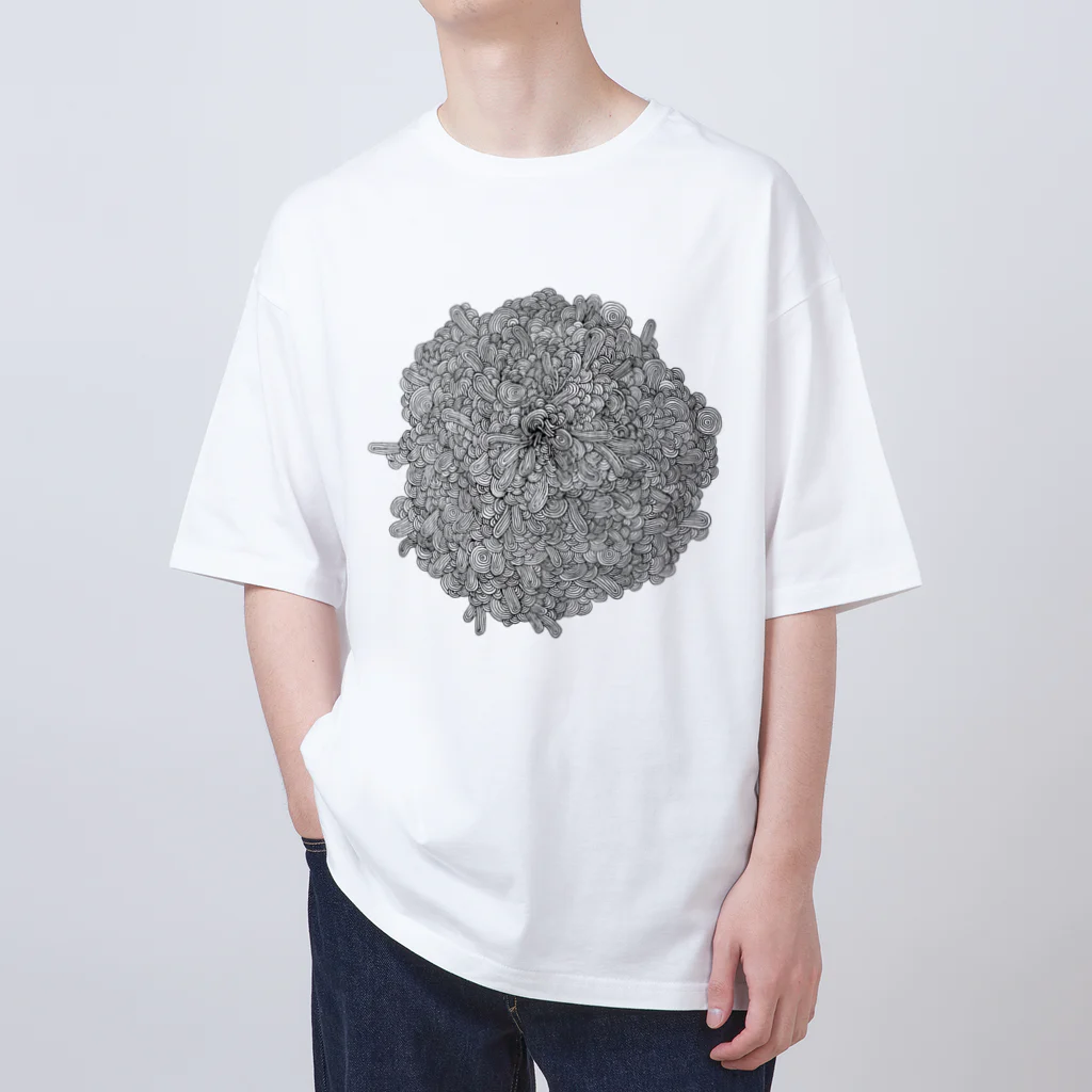 konishi ichiのふくらんでひろがるなみ Oversized T-Shirt