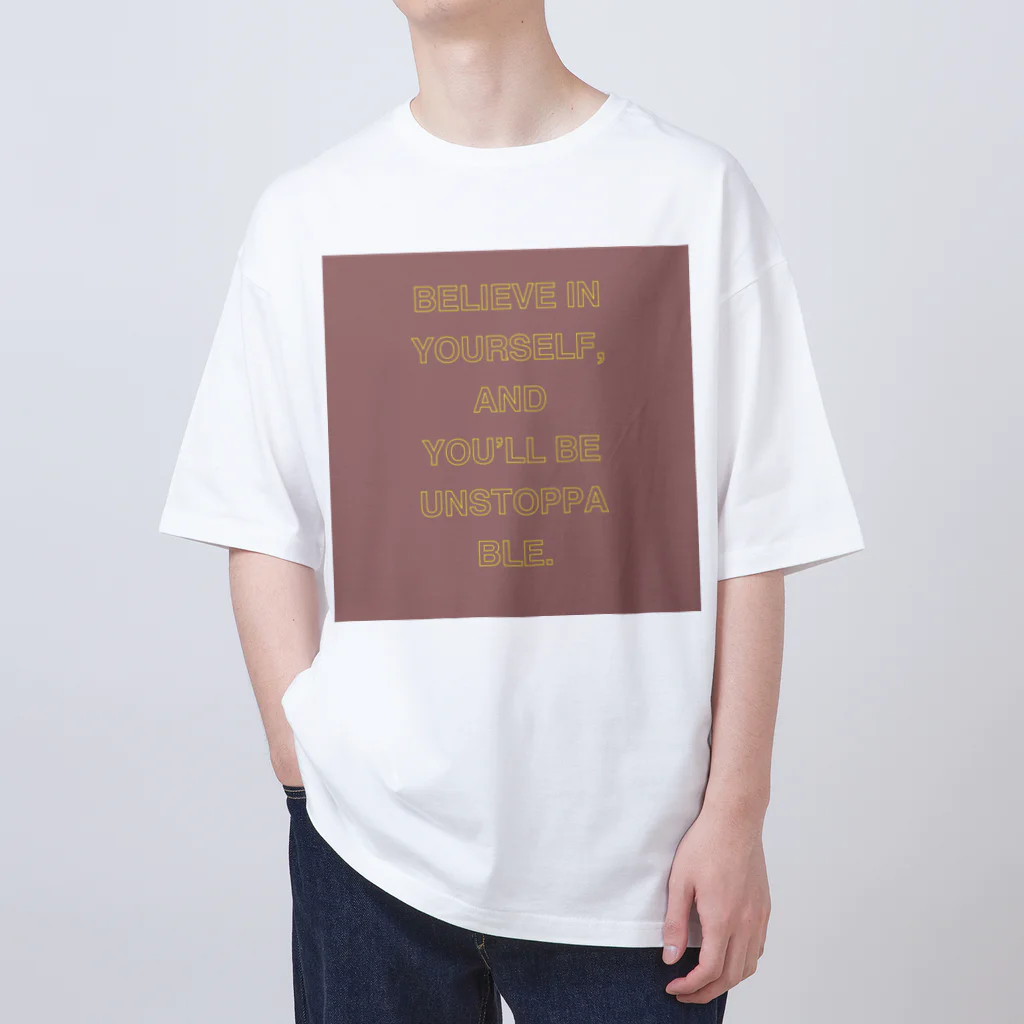 maoの自分自身を信じれば、不屈の力を持つことができる Oversized T-Shirt