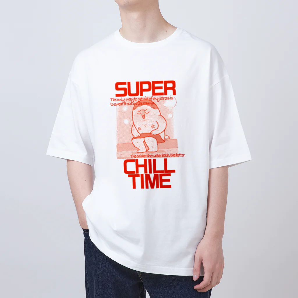 にししさとる💭のSUPERCHILLTIME オーバーサイズTシャツ