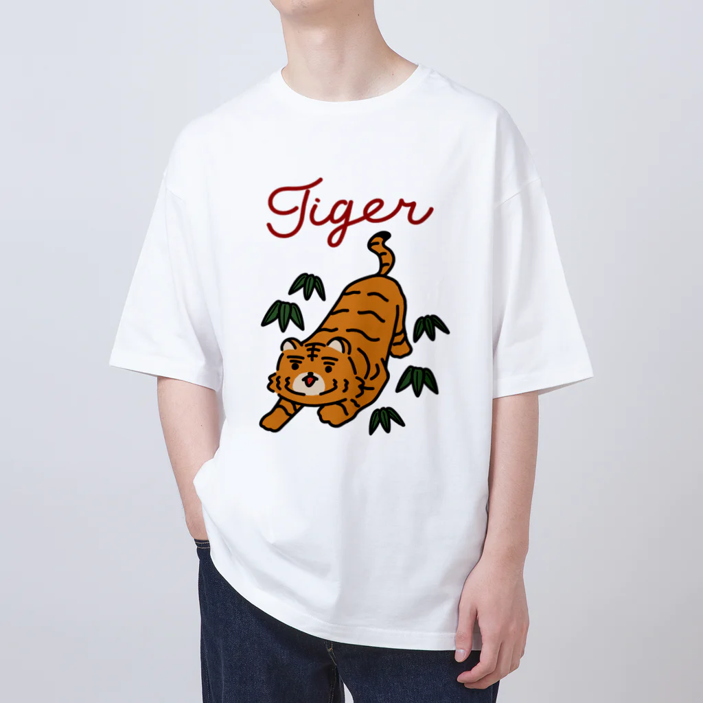 スポーツやら猫やら色々あるお店。のタイガータイガー Oversized T-Shirt