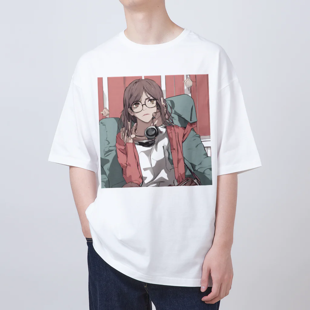 mofu mofu309のSpotify Love Oversized T-Shirt