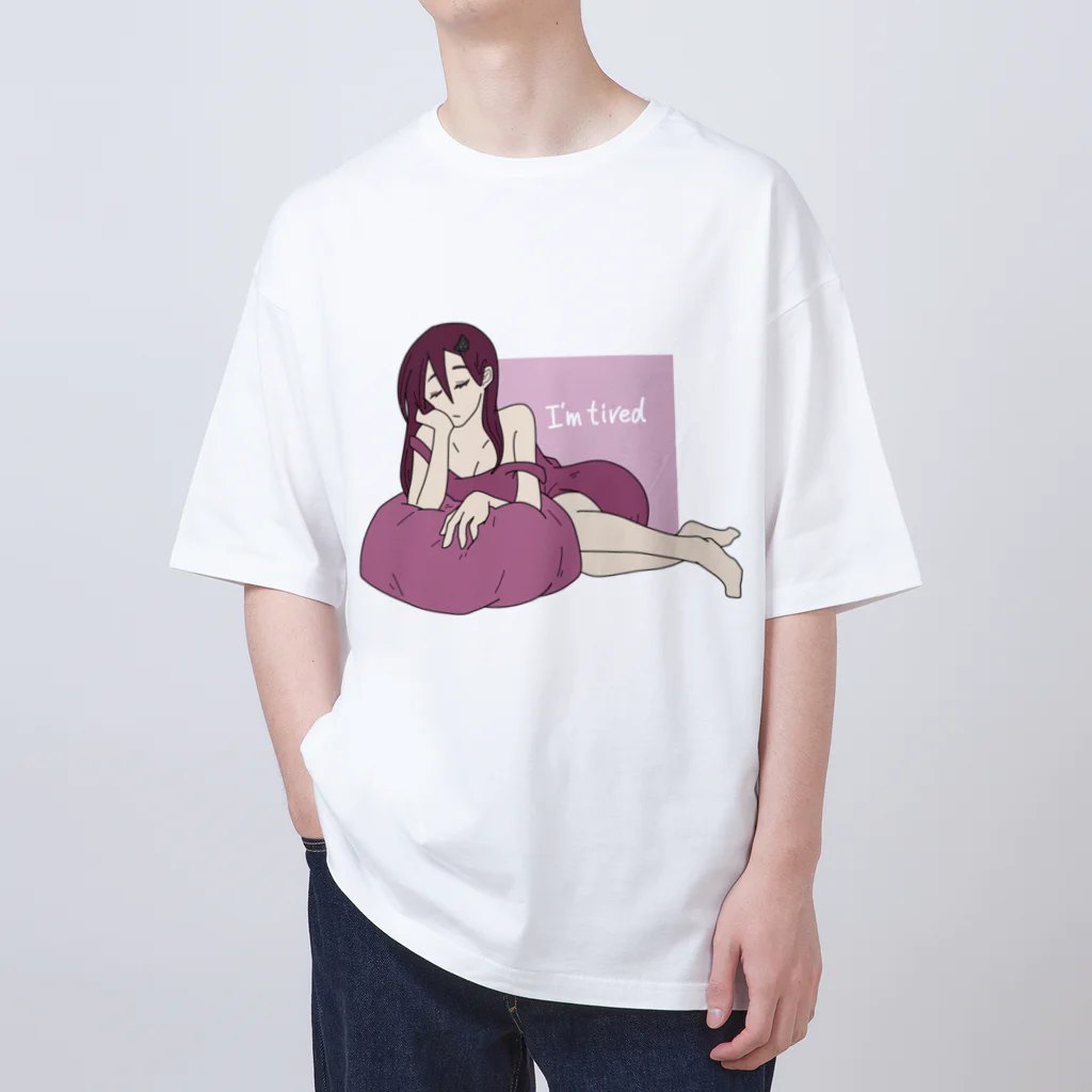 dustopia-yuzukiのねむねむちゃん オーバーサイズTシャツ