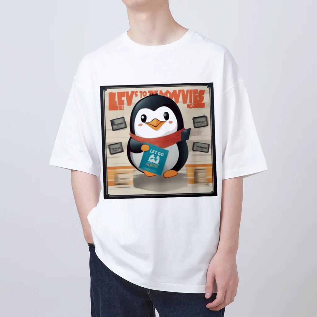 MistyStarkのペンギンレッツムービー Oversized T-Shirt