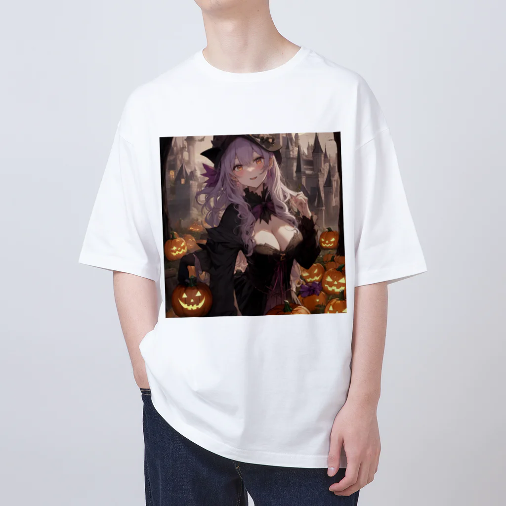 ５６アイテムズのハロウィン魔女 オーバーサイズTシャツ