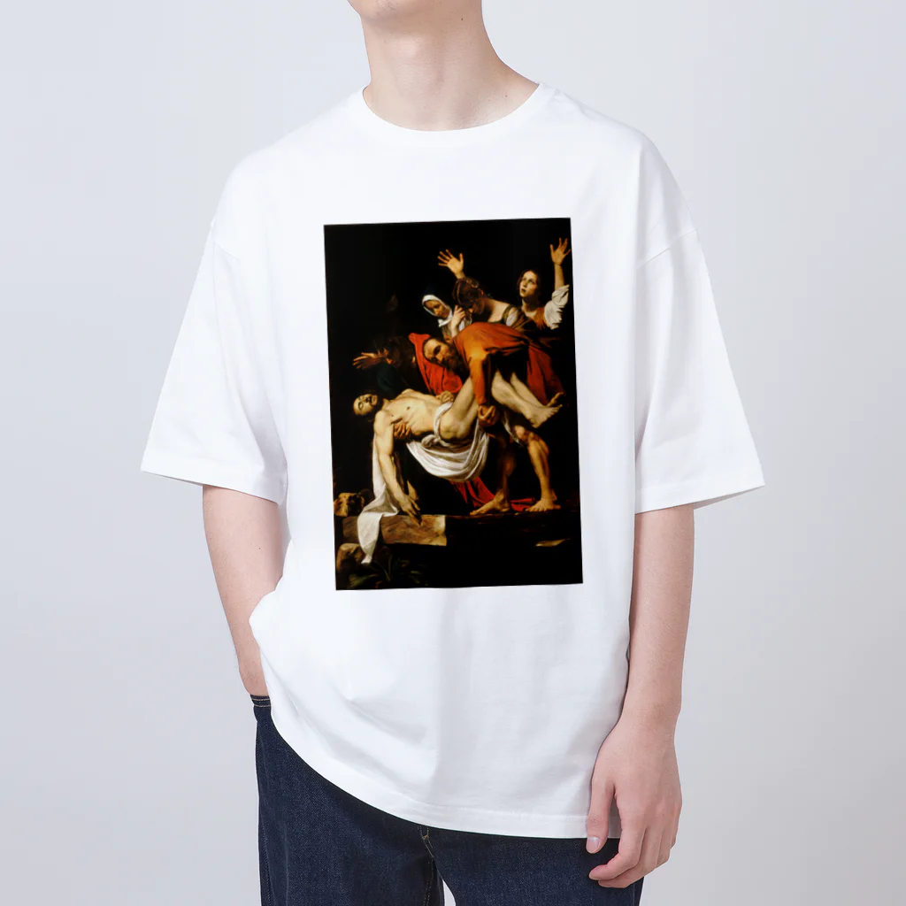 世界美術商店のキリストの埋葬 / The Entombment of Christ Oversized T-Shirt