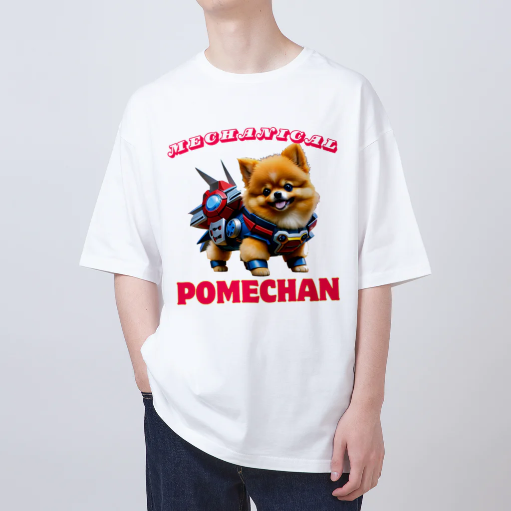 Pom-Dog'sのメカニカルポメちゃん Oversized T-Shirt