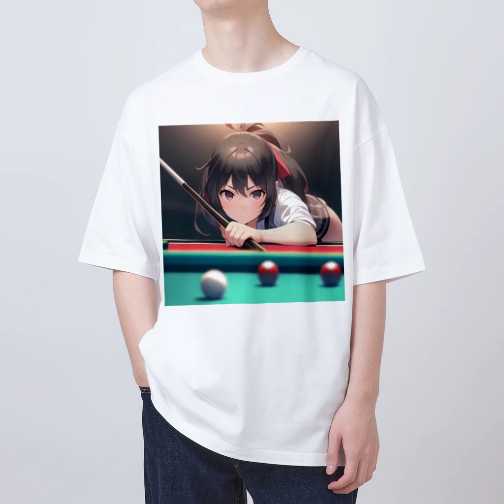 keita spade♠️の　ビリヤード女子　楓 オーバーサイズTシャツ