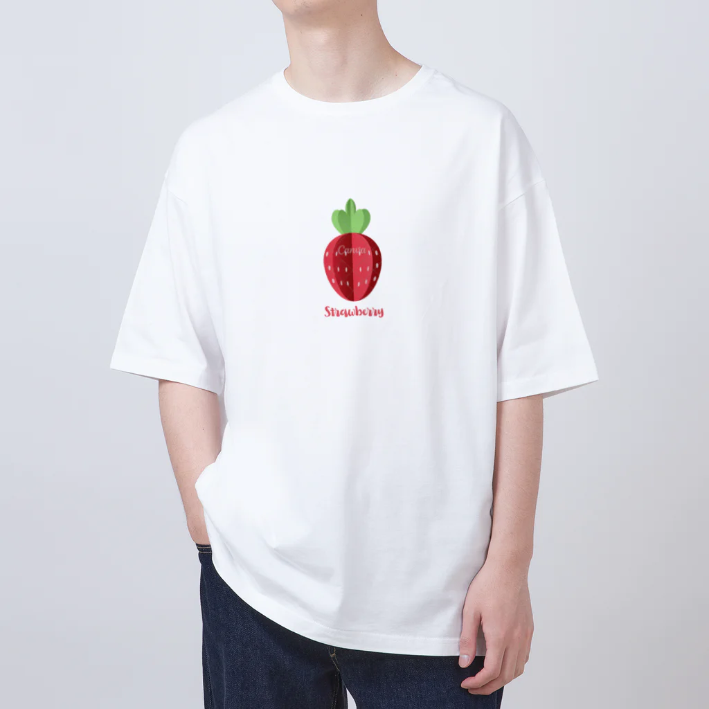 yasukochanのカットイチゴ オーバーサイズTシャツ