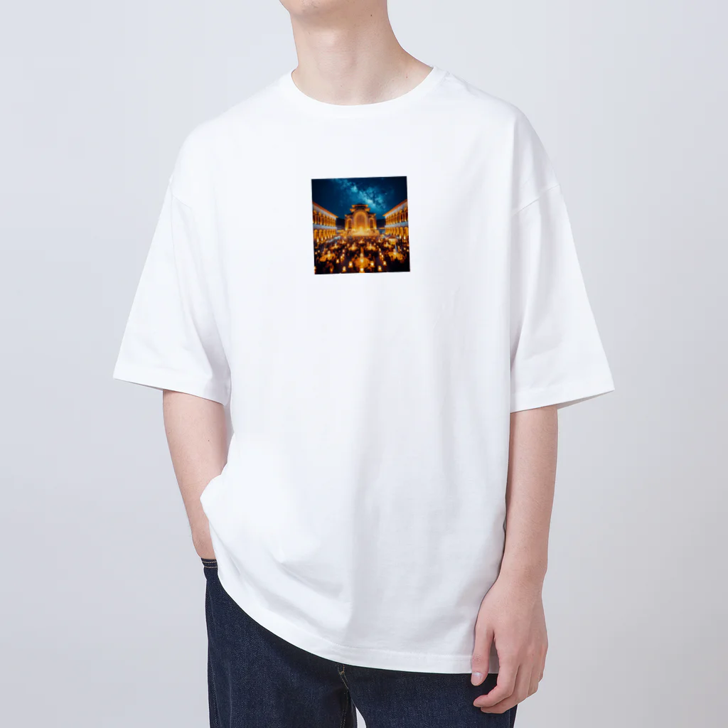 Innovat-Leapの星空の下 Oversized T-Shirt