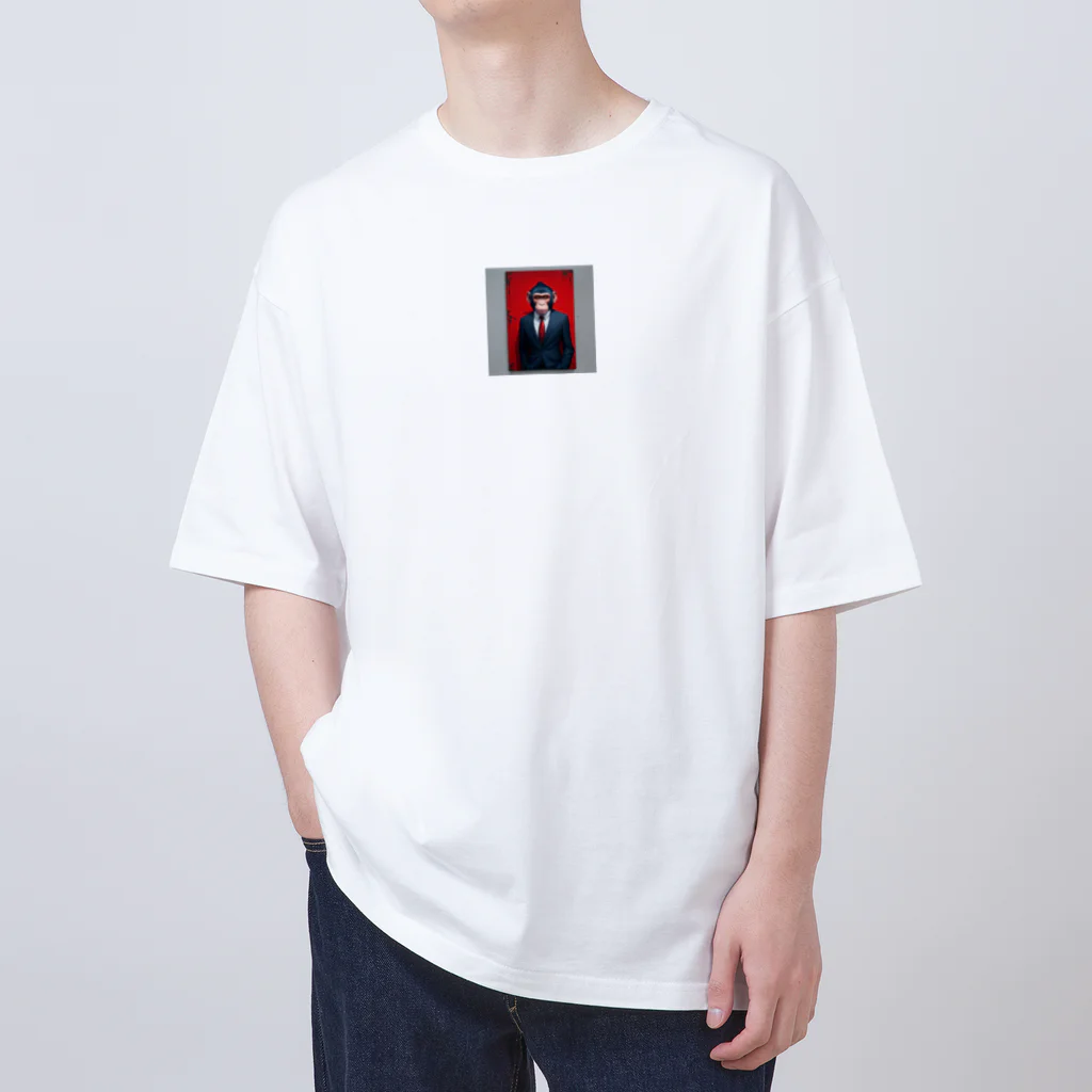 ZZRR12の上司のような猿 Oversized T-Shirt