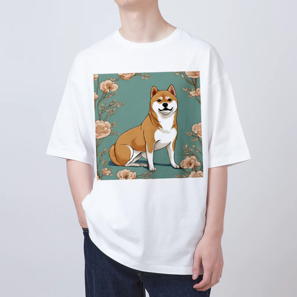 pinetreeの柴犬２ オーバーサイズTシャツ