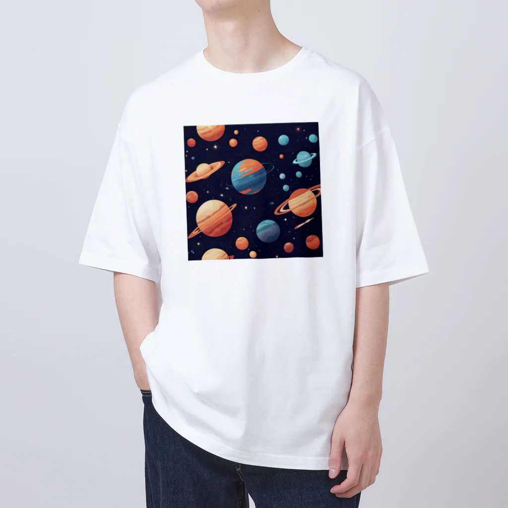 おしゃれなグッズ集の惑星　グッズ Oversized T-Shirt