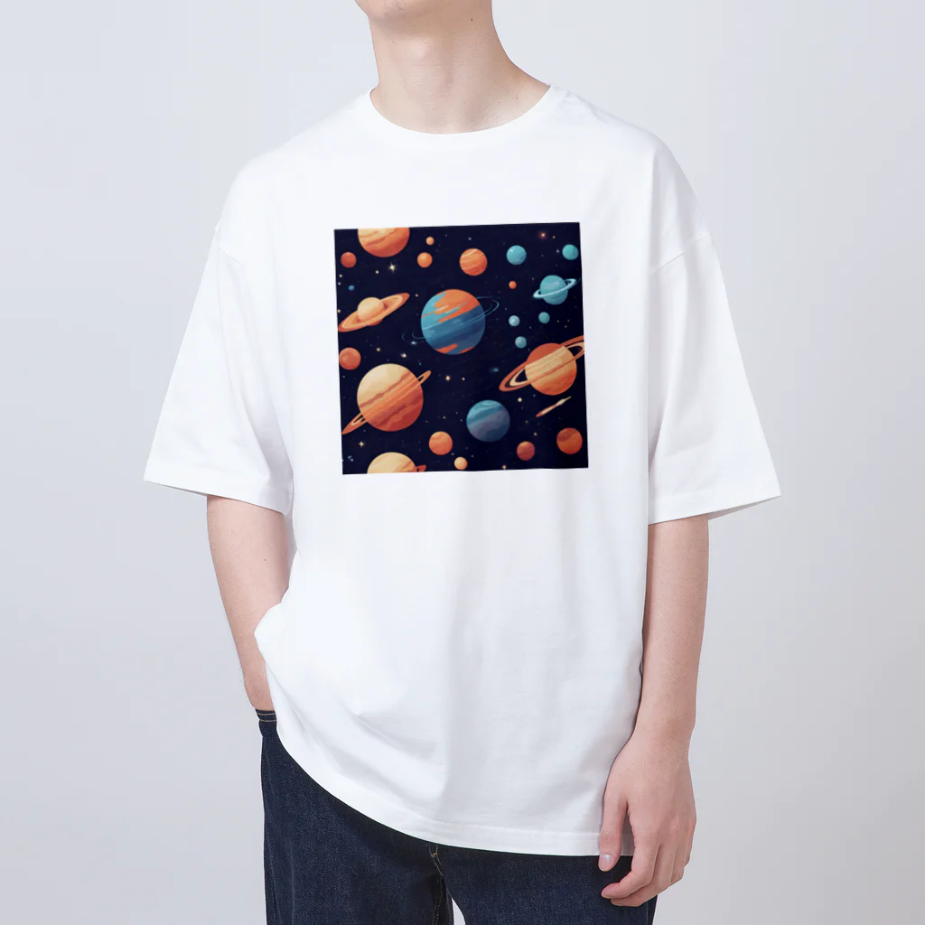 おしゃれなグッズ集の惑星　グッズ オーバーサイズTシャツ