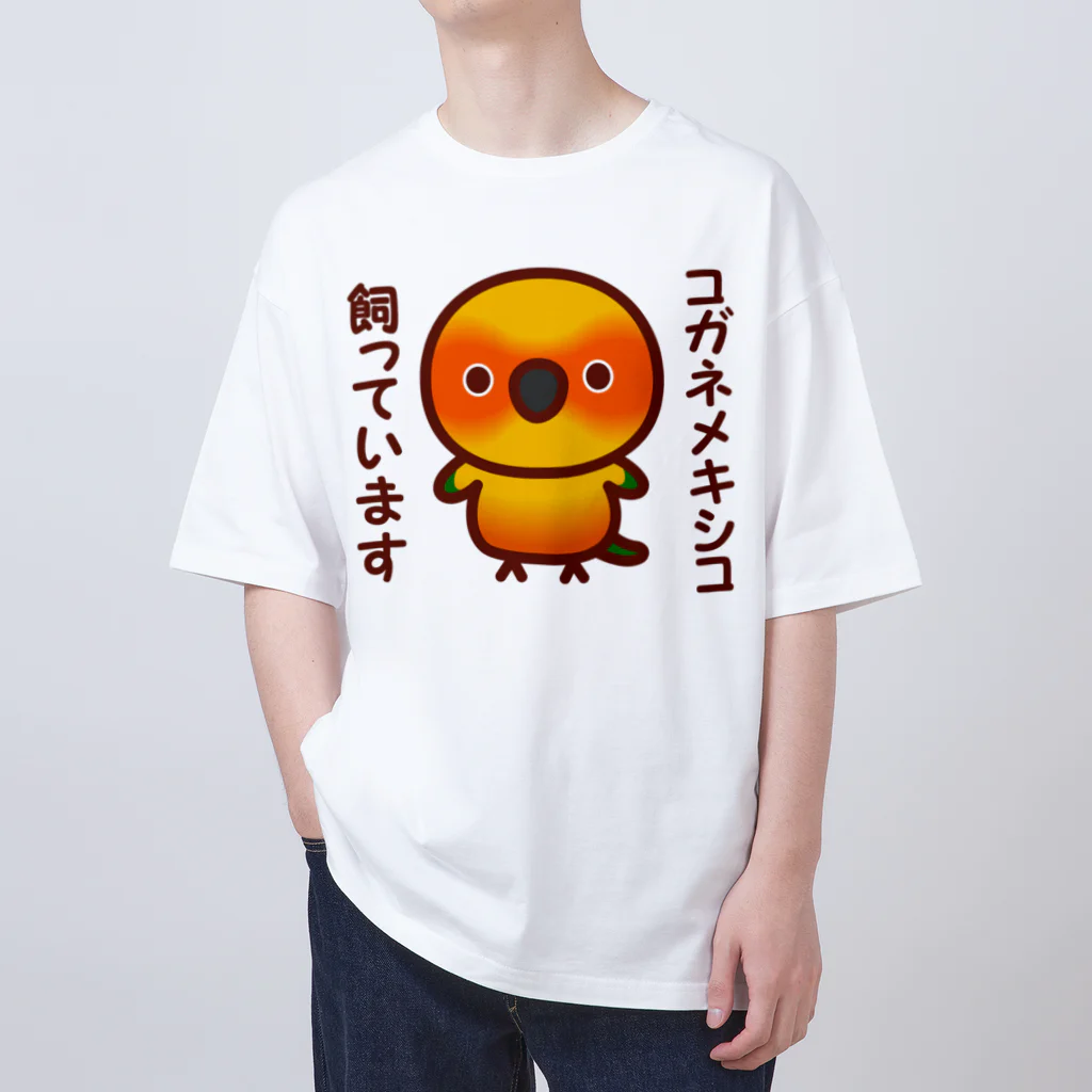 いんこ屋堂のコガネメキシコ飼っています Oversized T-Shirt