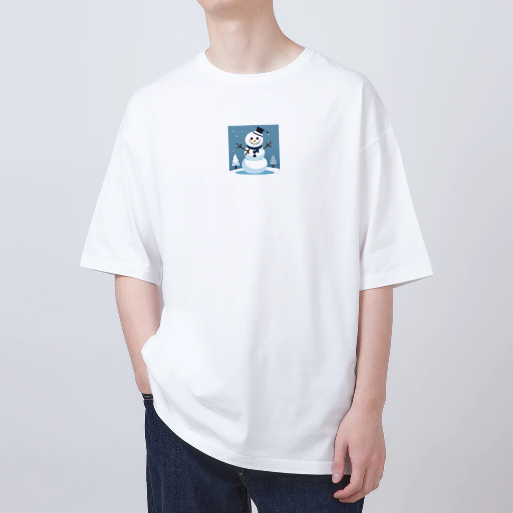 tomy1022のゆきだるまくん Oversized T-Shirt