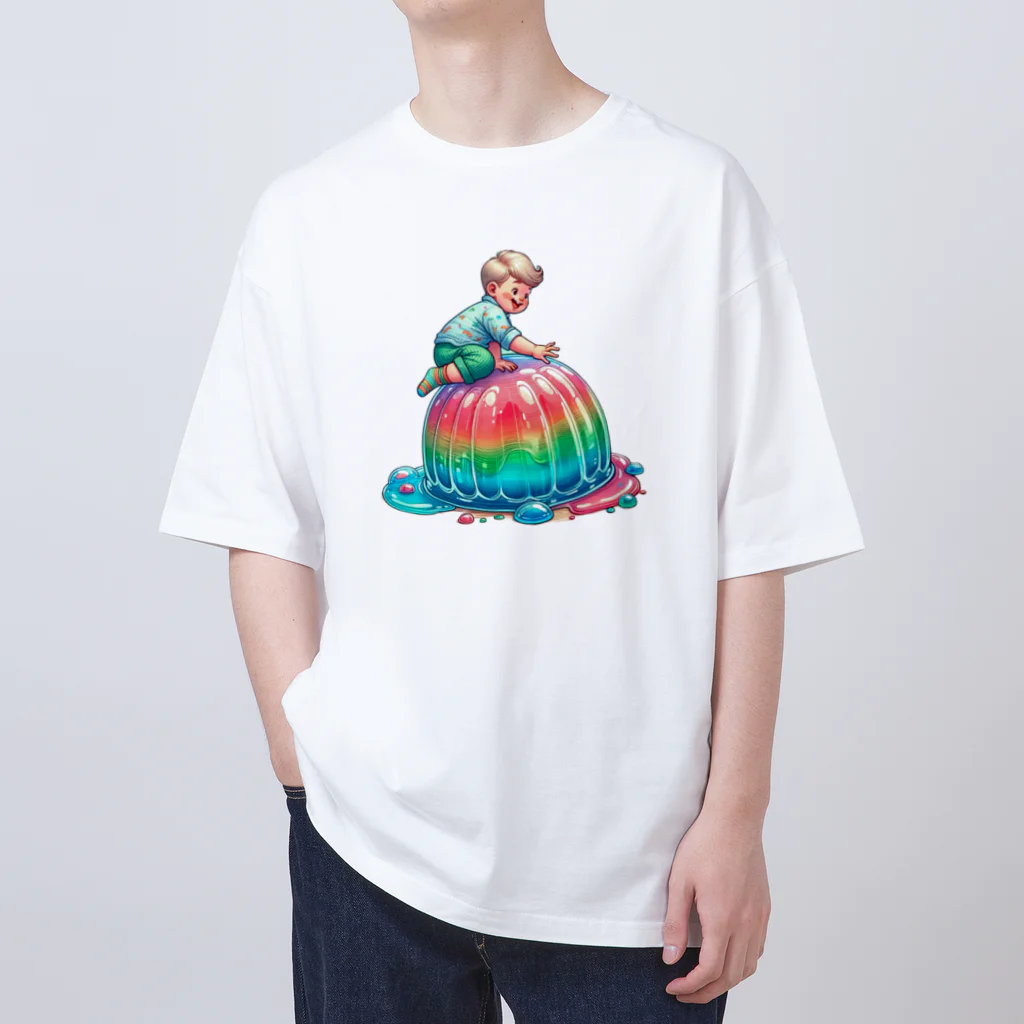 ゼリー少年のゼリー少年 Oversized T-Shirt