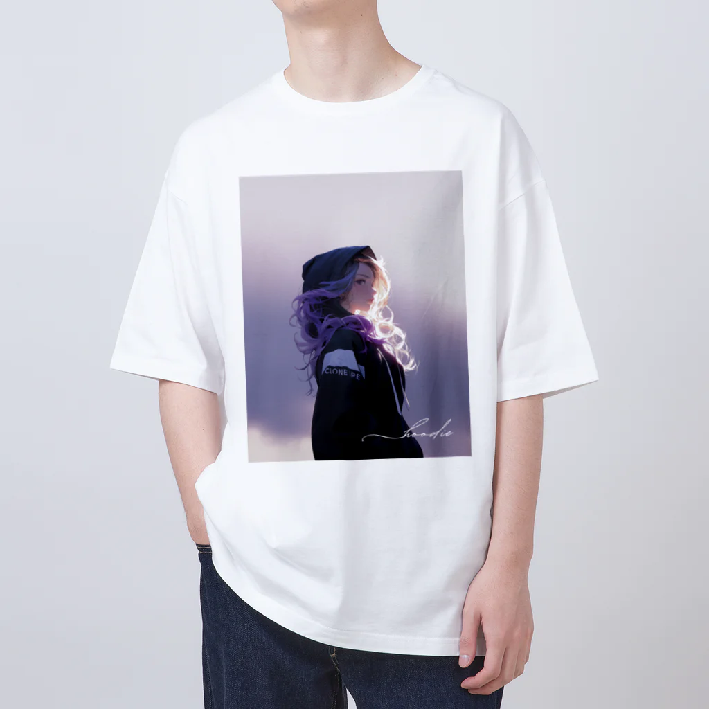 Hoodie_AIのTwilight Glow Oversized T-Shirt