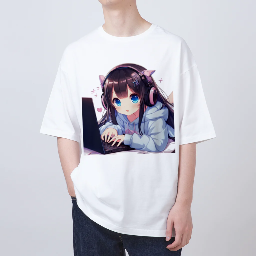 hide-のかわちいゲーム実況者 Oversized T-Shirt