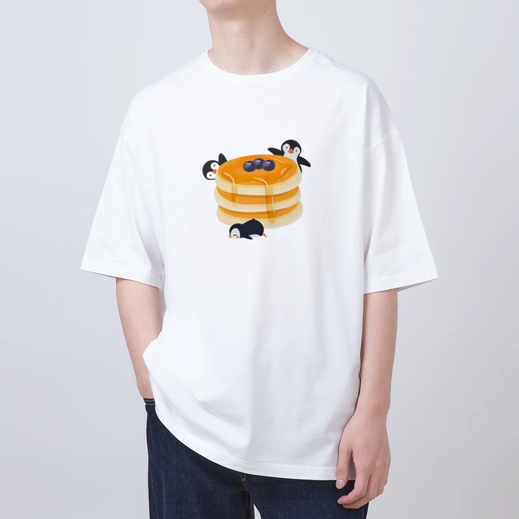 きら星のペンギン♡パンケーキ Oversized T-Shirt