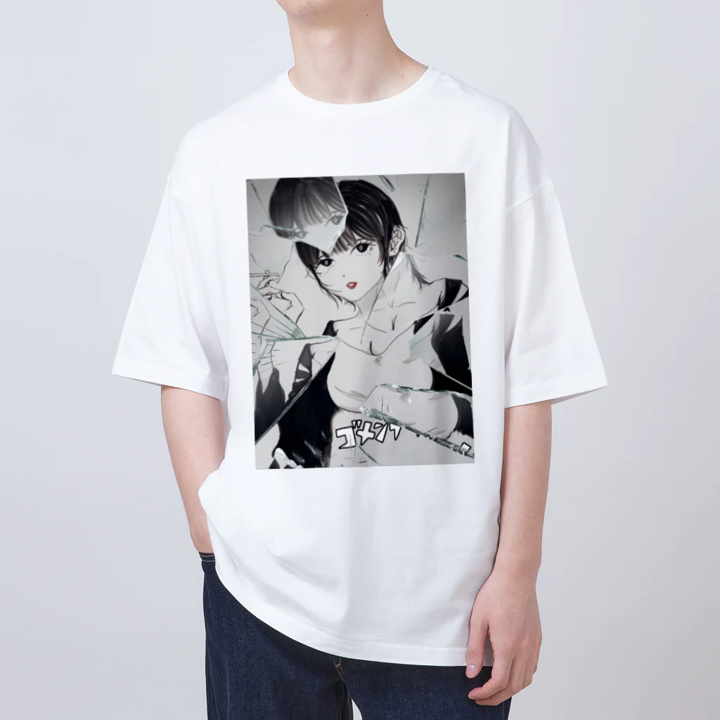 おなすのお店のシュガーレス少女 オーバーサイズTシャツ