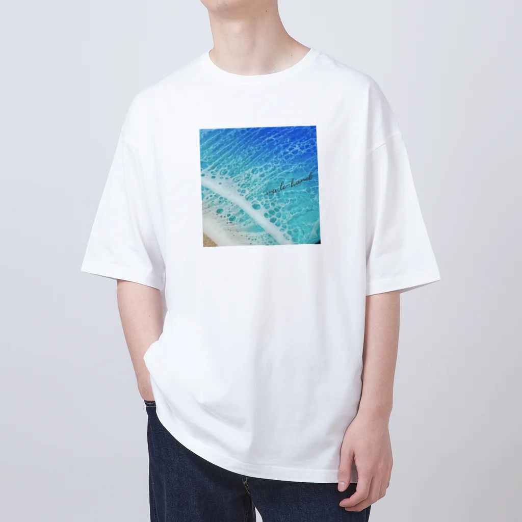 ma.le-hand〜持ち運べる海®〜ﾏﾚﾊﾝﾄﾞの新作 オーバーサイズTシャツ