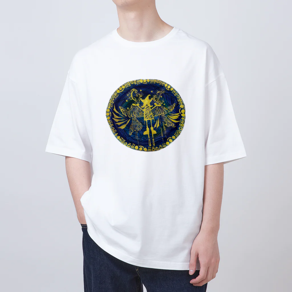 寂しさ埋めたいのお星様 オーバーサイズTシャツ