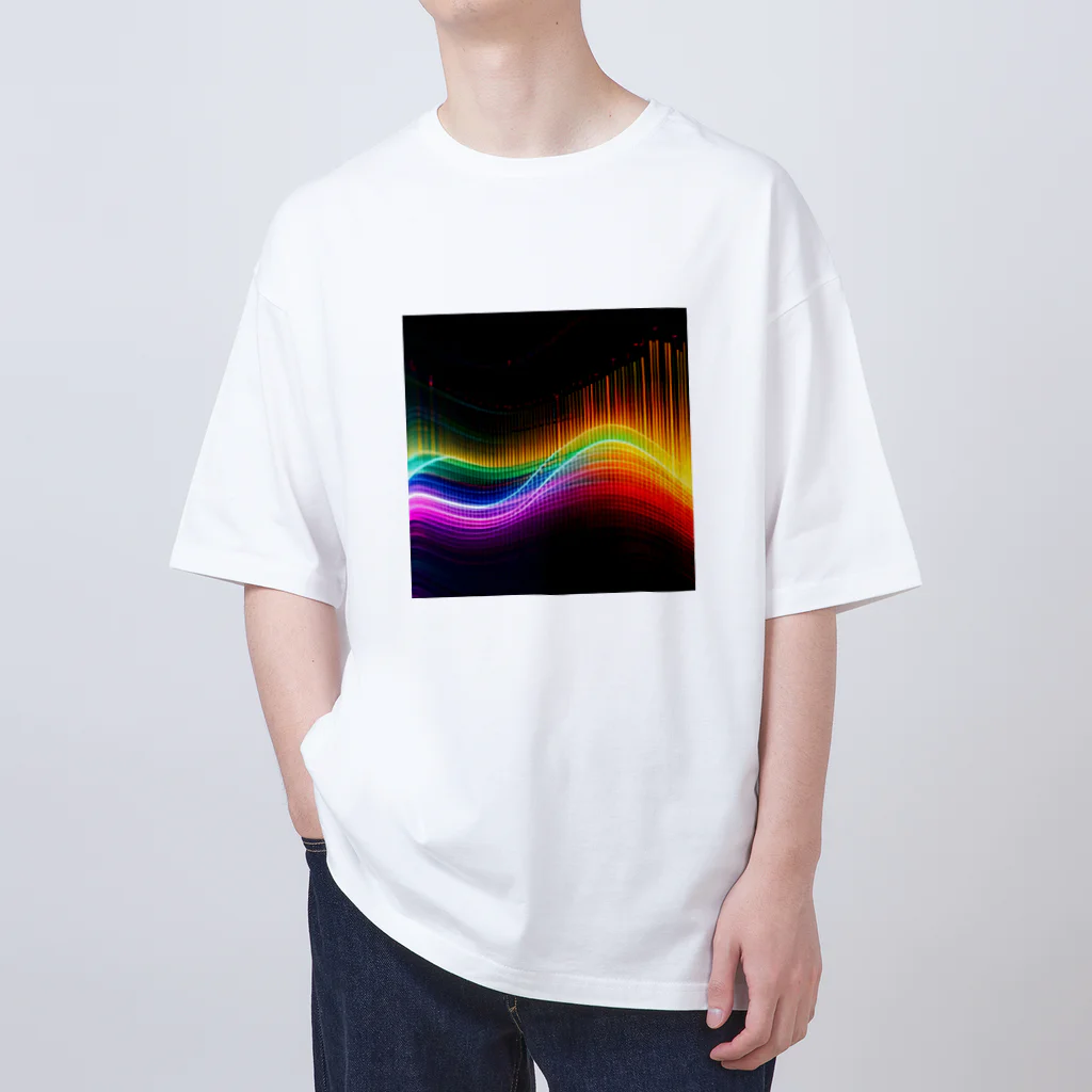 ロゴロゴ屋の鼓動 Oversized T-Shirt