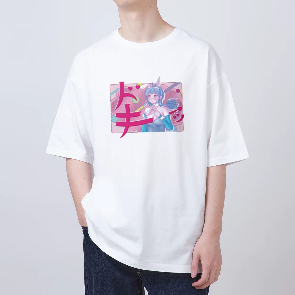 nbs marketの動悸バニーちゃん Oversized T-Shirt