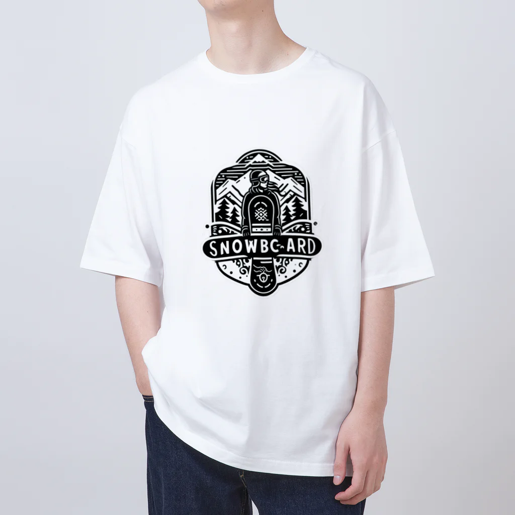 shiba9のスノーボーダー Oversized T-Shirt