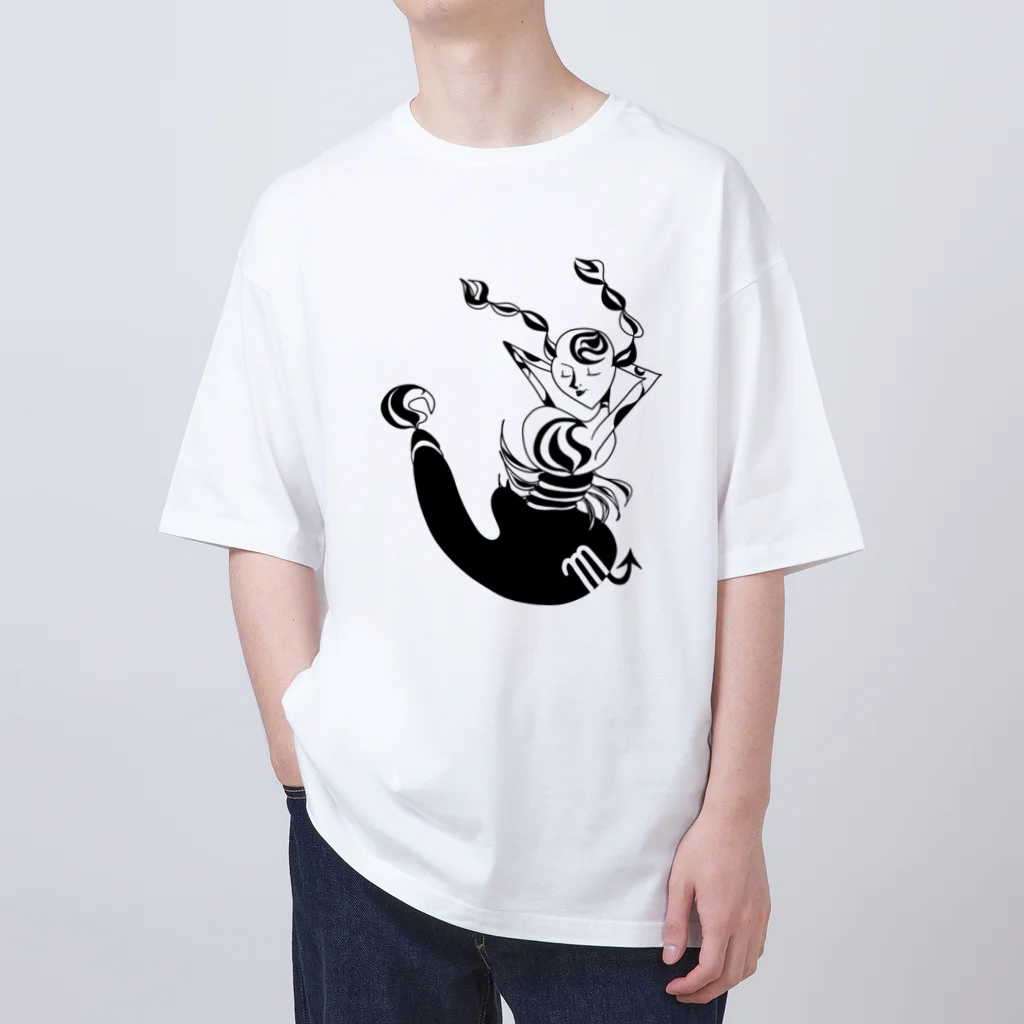 Goo Moo LABO（ぐーむーらぼ）のさそり座のヒト Oversized T-Shirt