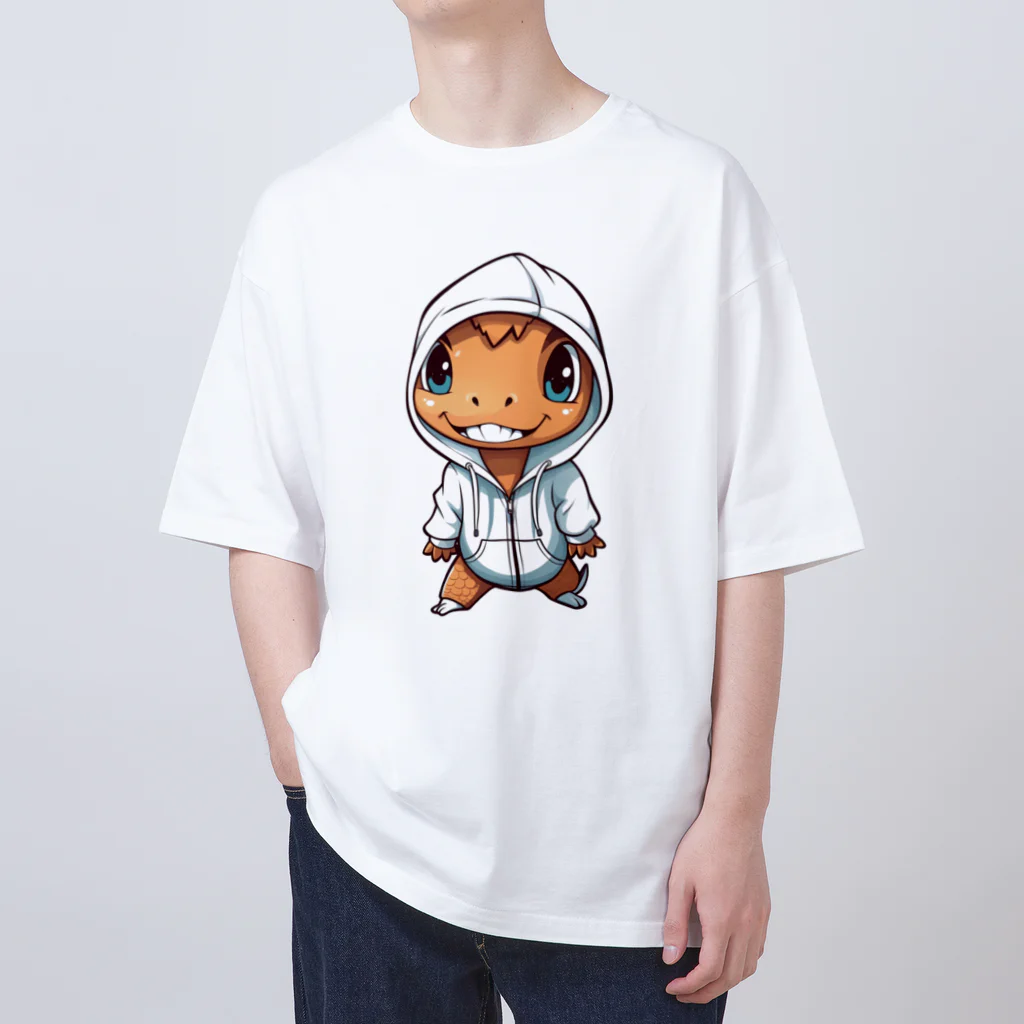 Vasetti_pressの愚かな恐竜 Oversized T-Shirt