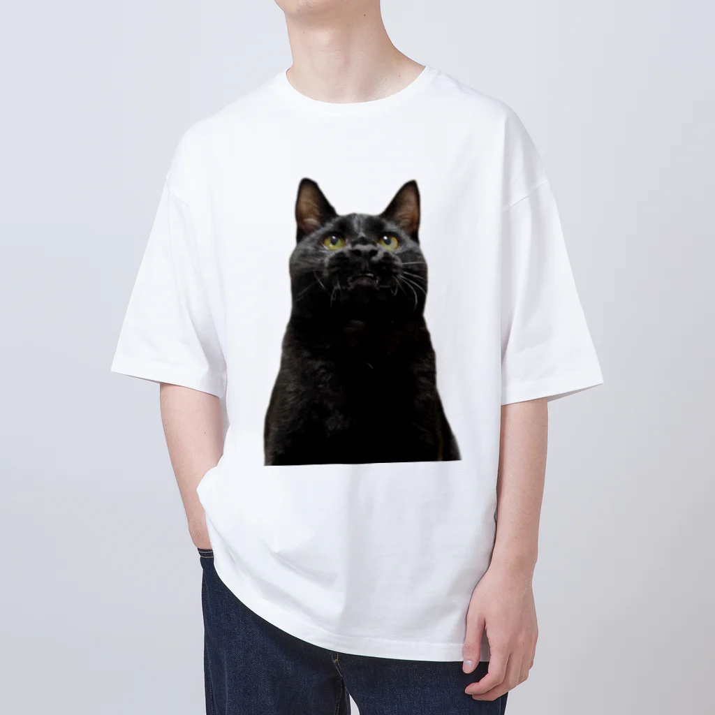 ８９６の黒猫 オーバーサイズTシャツ