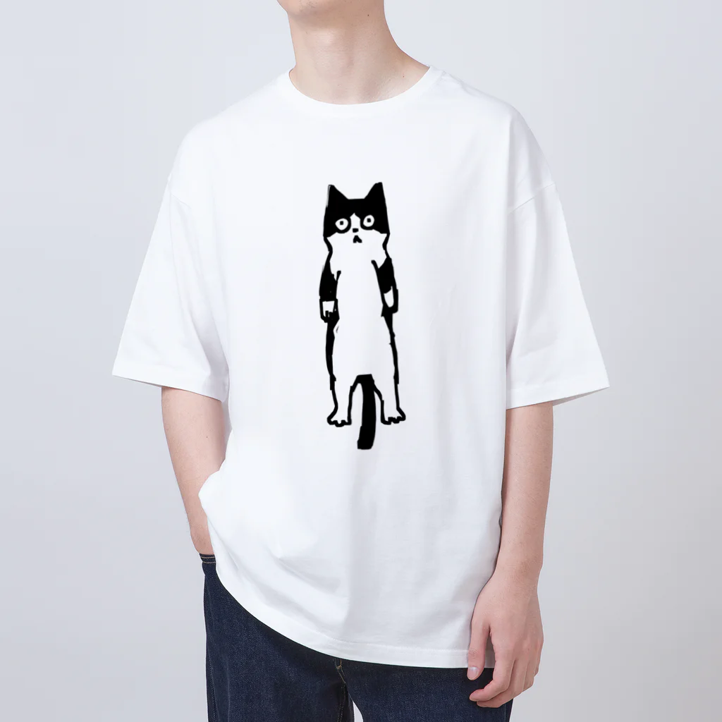 tettebolのホールド・オン・ミー　ハチワレ Oversized T-Shirt