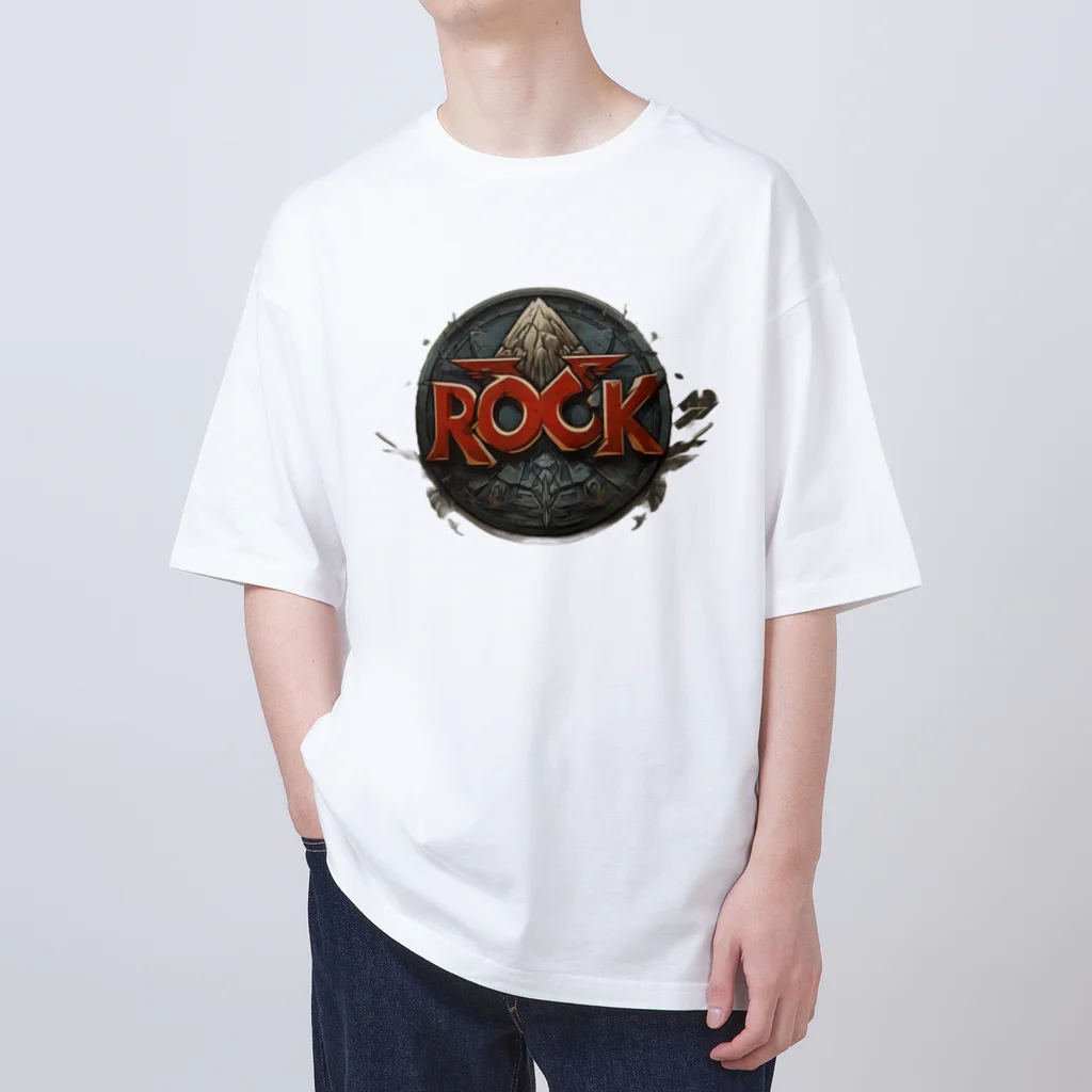 キャプテン カエルのROCKな山脈 オーバーサイズTシャツ