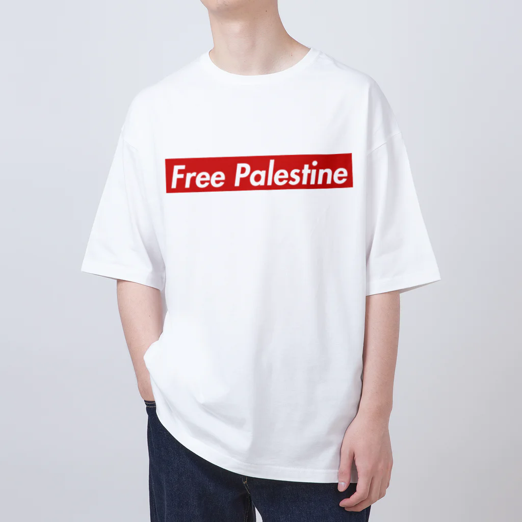 YaHabibi ShopのFree Palestine　パレスチナ解放のためのもの Oversized T-Shirt