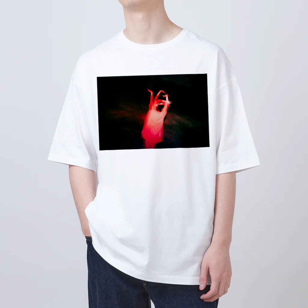 写真家 西浦和彦 グッズ集のいのちは赤色 オーバーサイズTシャツ