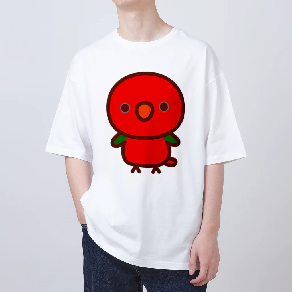 いんこ屋堂のショウジョウインコ Oversized T-Shirt