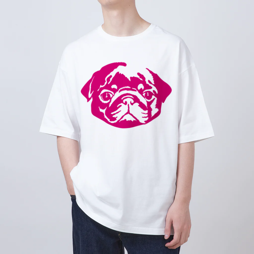 francesca_japanのfrancesca pink Oversized T-Shirt