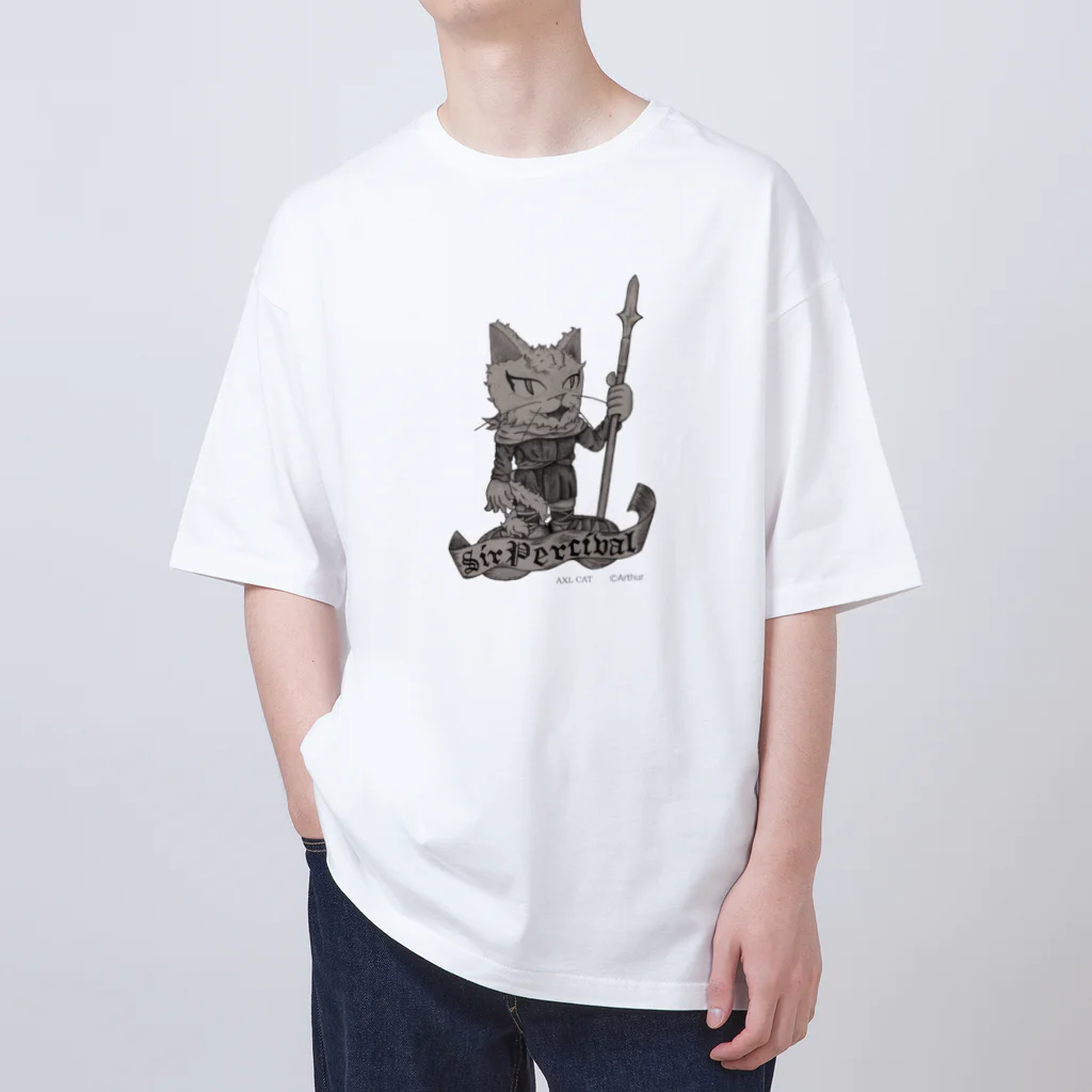 AXL CATのパーシヴァル (AXL CAT) オーバーサイズTシャツ