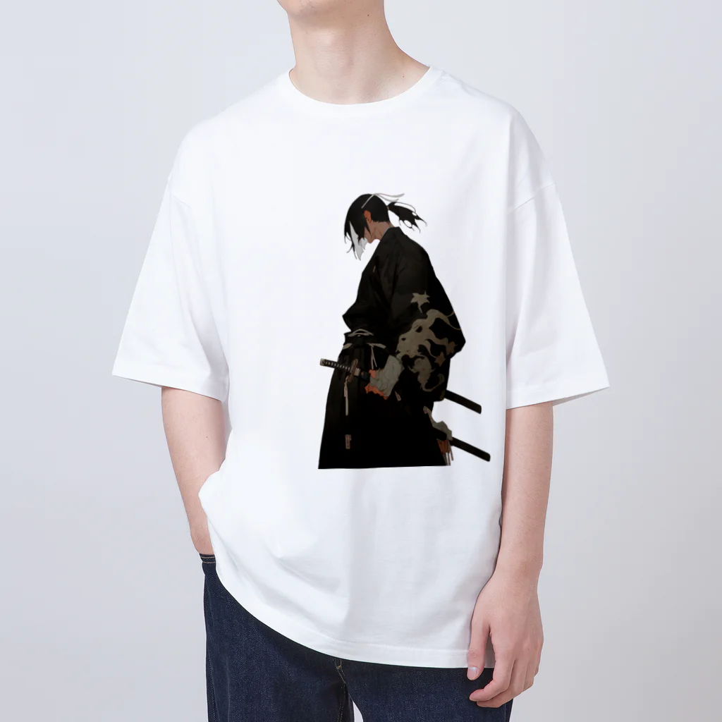 マーリンの館の名も無き侍 Oversized T-Shirt