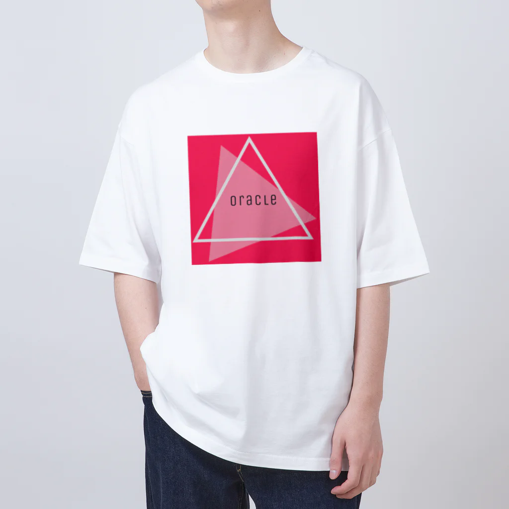 FRENCHIEのピンクなoracle Oversized T-Shirt