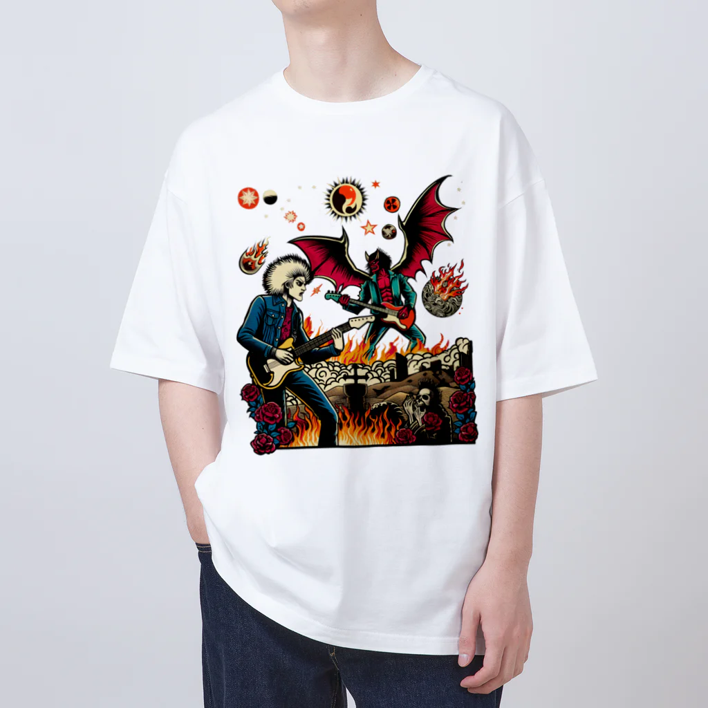 UNchan(あんちゃん)    ★unlimited★の悪魔とランデブー Oversized T-Shirt
