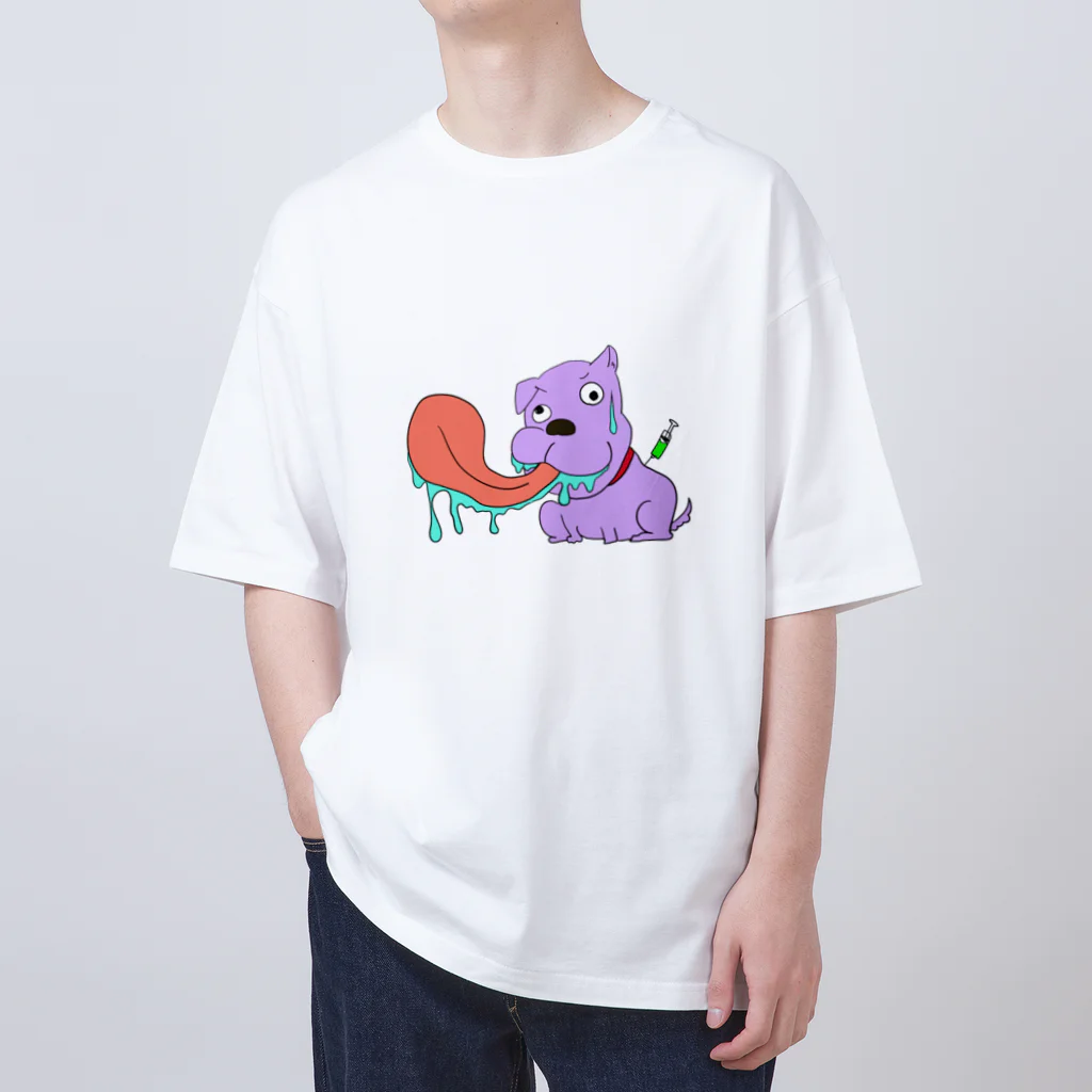 ななもちゃんのぱーぷるくん オーバーサイズTシャツ