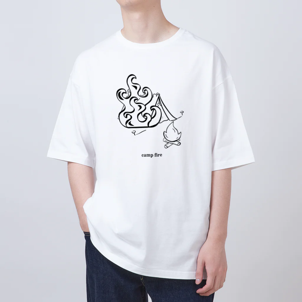 みののcamp fire Oversized T-Shirt