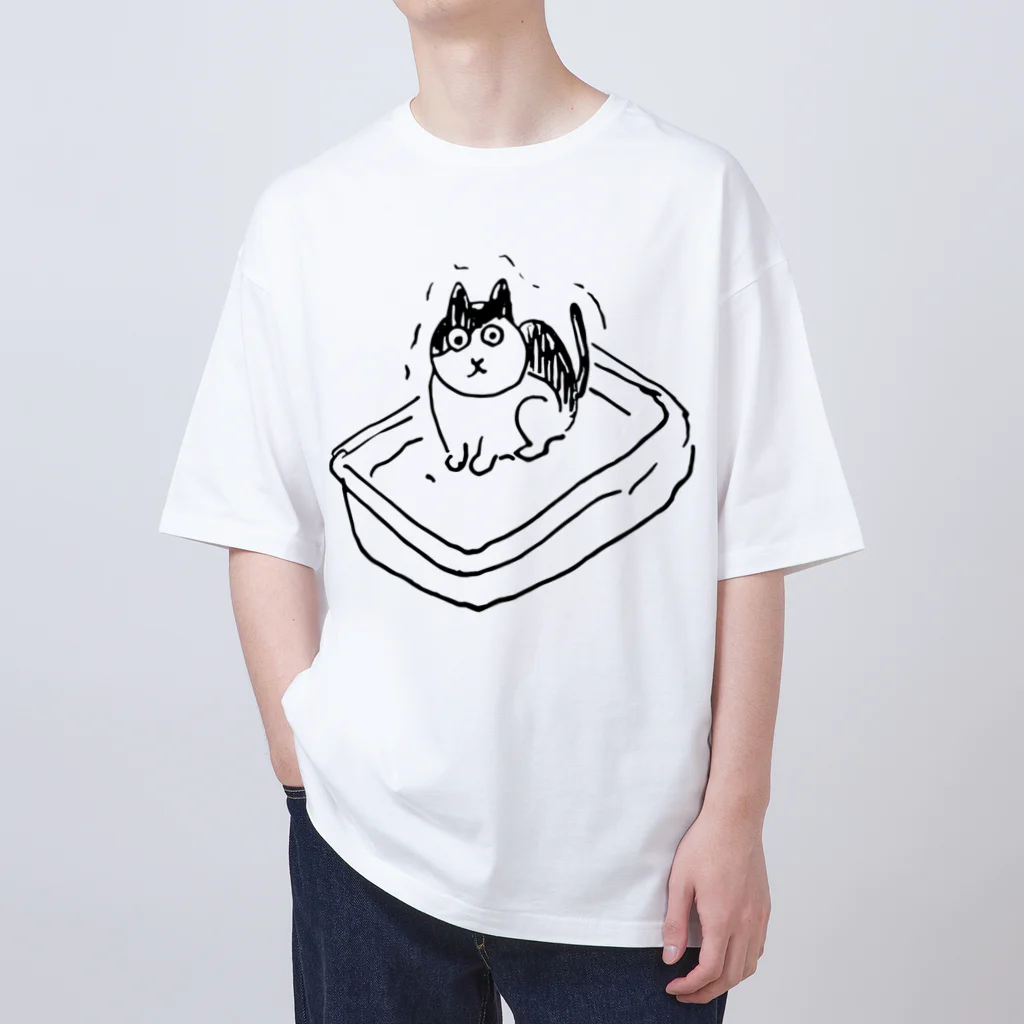 ヒカリタケウチのふんばる Oversized T-Shirt