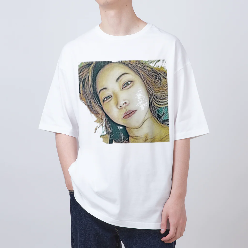 👑ＫＥＮ👑の美しい女性👩 Oversized T-Shirt