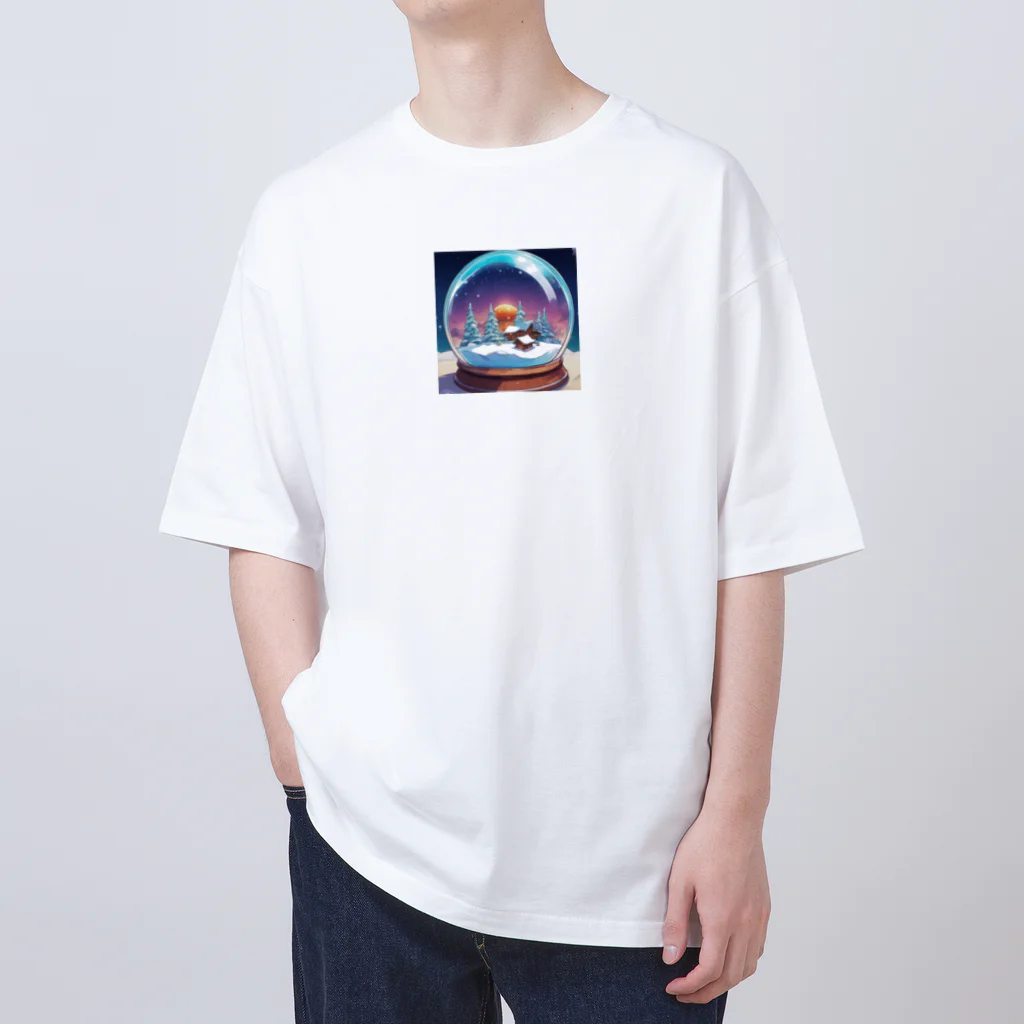 shonaldinyoのスノードーム Oversized T-Shirt