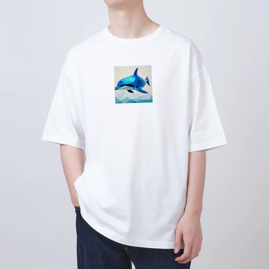 Spitz99のイルカ Oversized T-Shirt