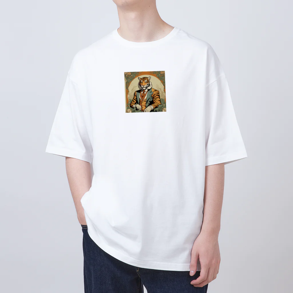 yamanikuの貴族虎 Oversized T-Shirt